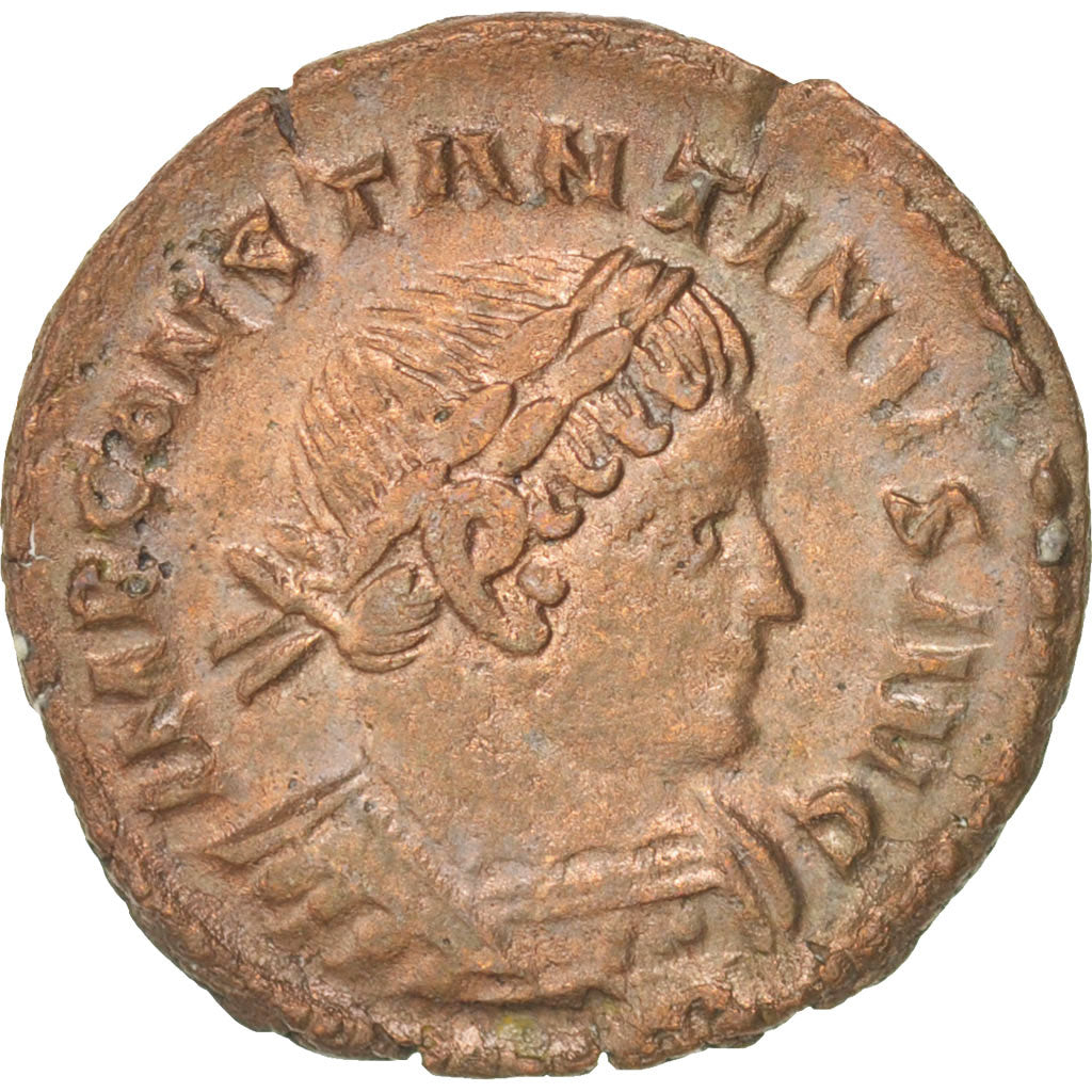 Moneta, Constantine I, Follis, London, EF(40-45), Miedź, RIC:6