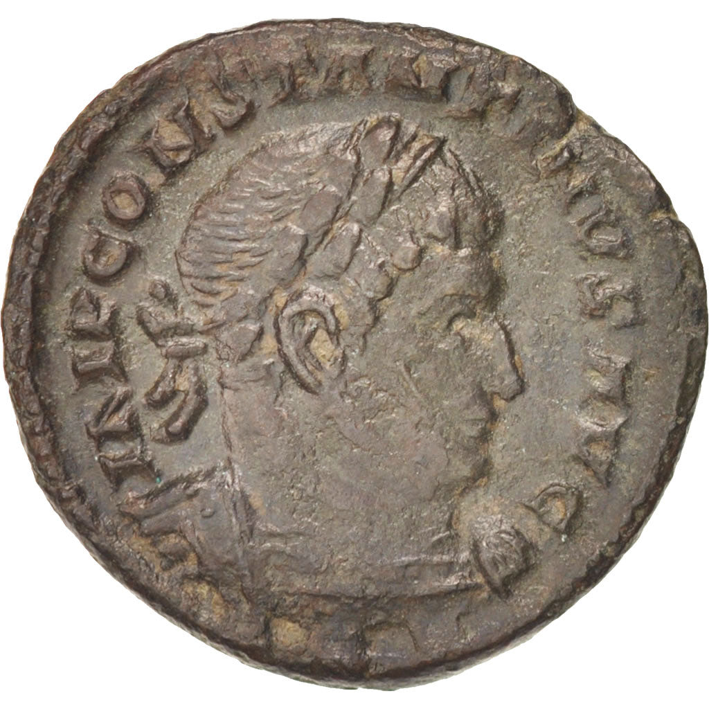 Moneda, Constantine I, Follis, Trier, MBC, Cobre, RIC:97