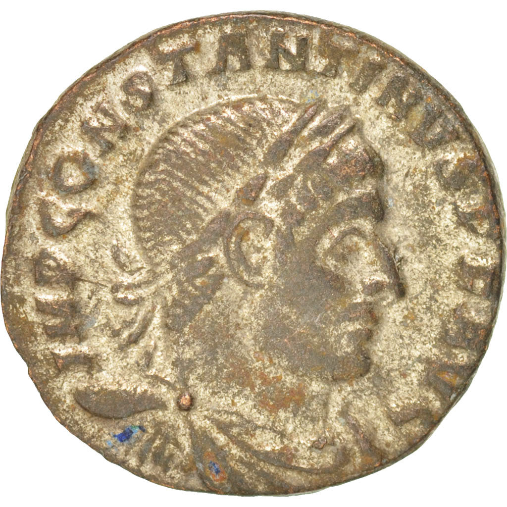 Münze, Constantine I, Follis, Arles, SS+, Kupfer, RIC:81