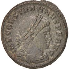 Moneta, Constantine I, Follis, Ticinum, BB+, Rame, RIC:21