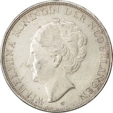 Münze, Niederlande, Wilhelmina I, 2-1/2 Gulden, 1937, VZ, Silber, KM:165