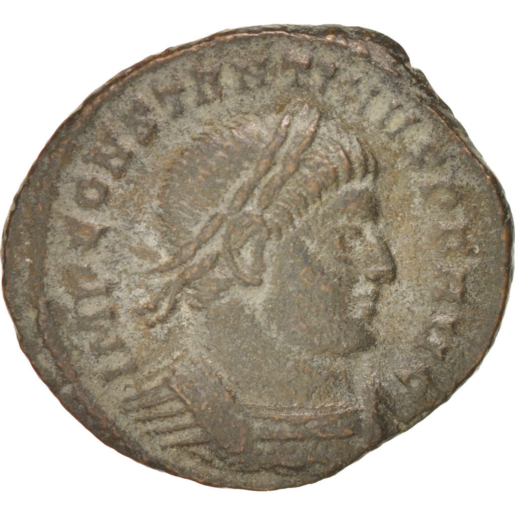 Monnaie, Constantin I, Follis, Ticinum, TTB+, Cuivre, RIC:68