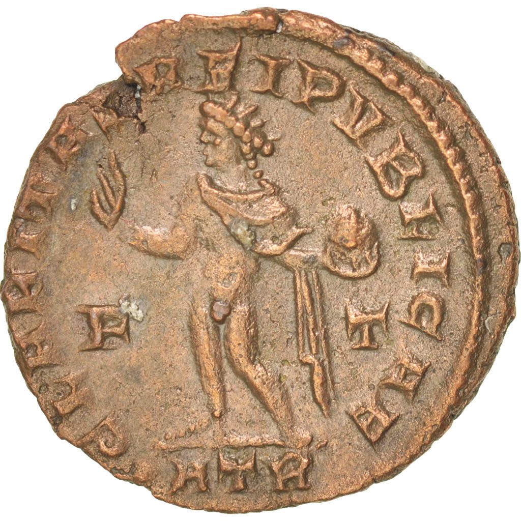 Moneta, Constantine II, Follis, Trier, SPL-, Rame, RIC:181