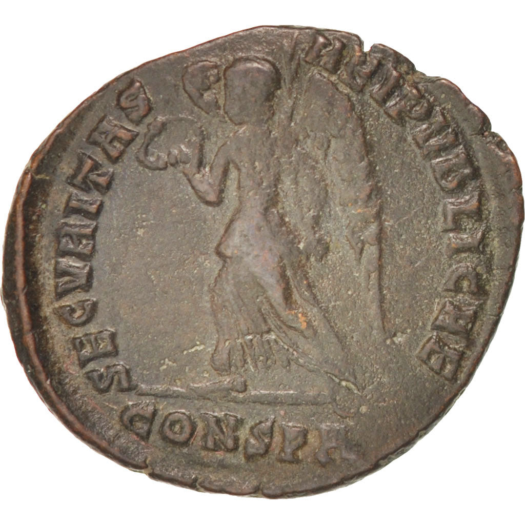Coin, Valentinian I, Nummus, Constantinople, AU(50-53), Copper, RIC:21a