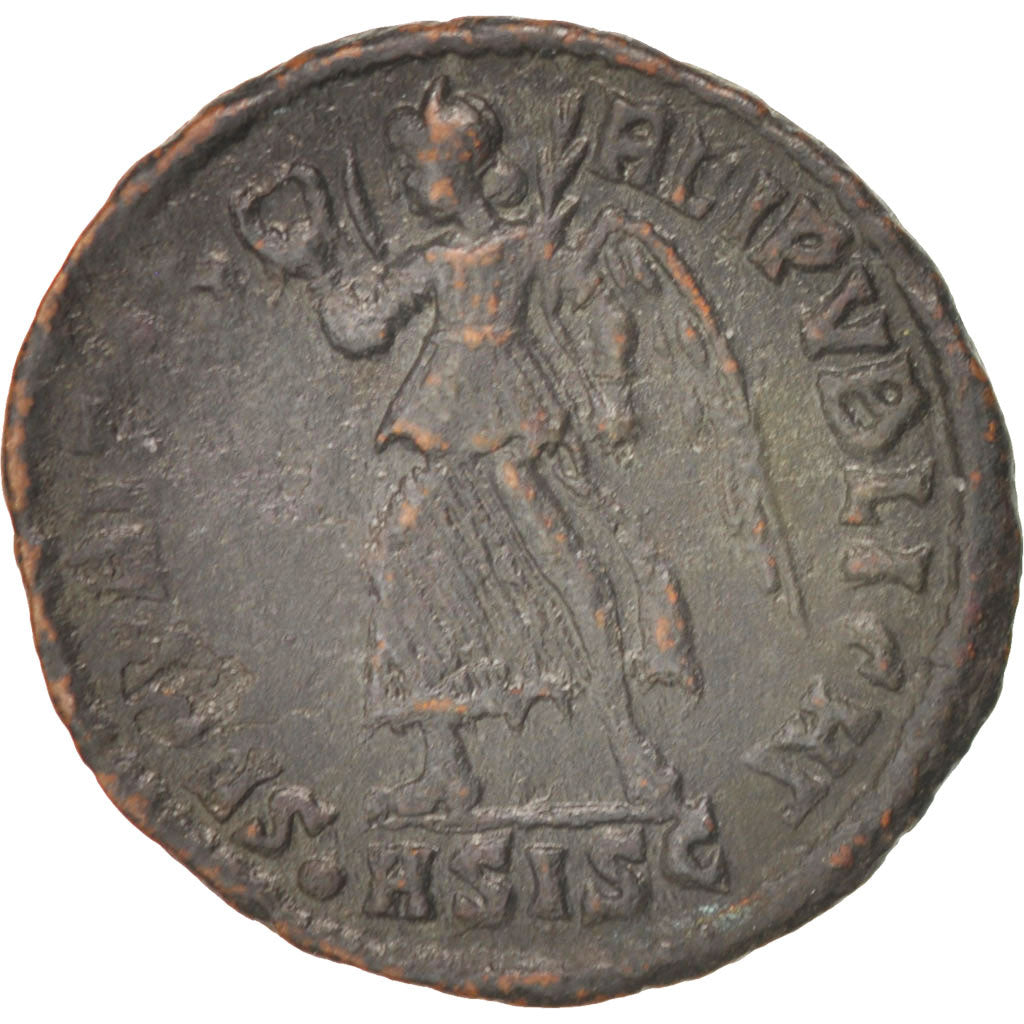 Munten, Valens, Nummus, Siscia, ZF, Koper, RIC:7