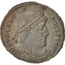 Moneta, Valentinian I, Nummus, Siscia, BB+, Rame, RIC:5g