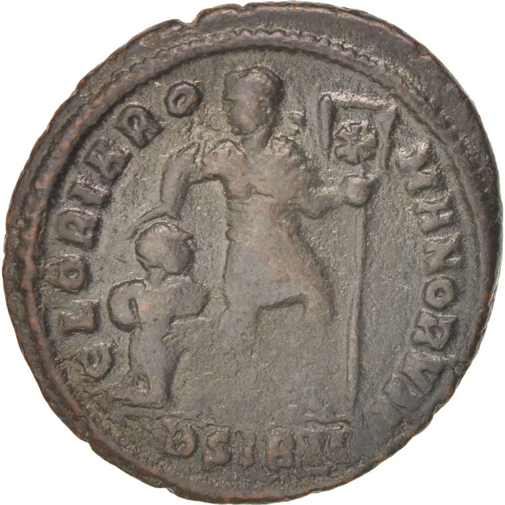Coin, Valentinian I, Nummus, Siscia, AU(50-53), Copper, RIC:5b