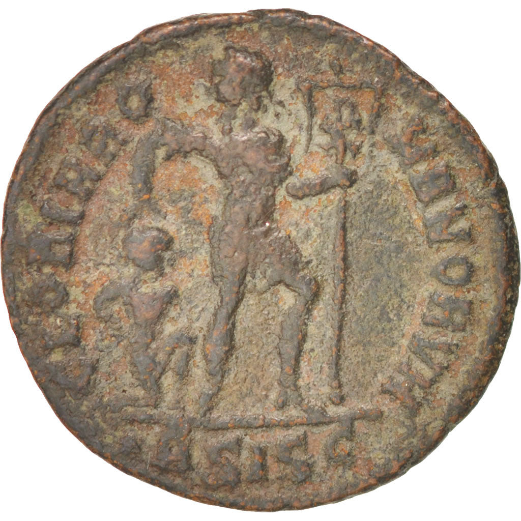Munten, Valens, Nummus, Siscia, ZF, Koper, RIC:5a