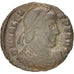 Moneda, Valens, Nummus, Thessalonica, BC+, Cobre