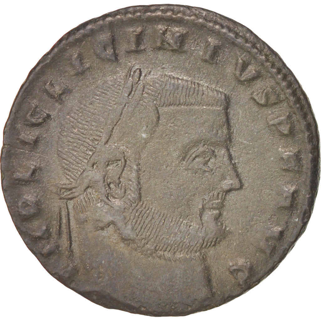 Moneta, Licinius I, Follis, Siscia, BB+, Rame, RIC:230a