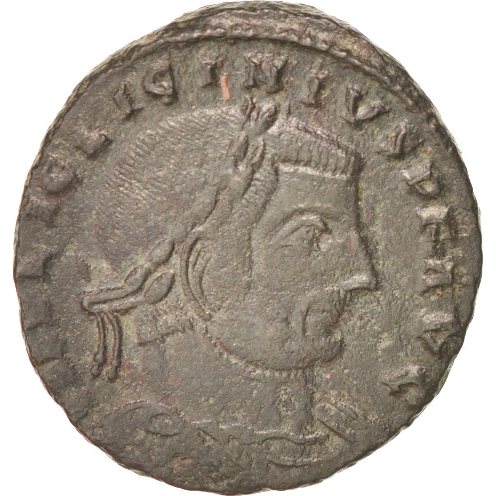 Coin, Licinius I, Follis, Siscia, AU(50-53), Copper, RIC:230a