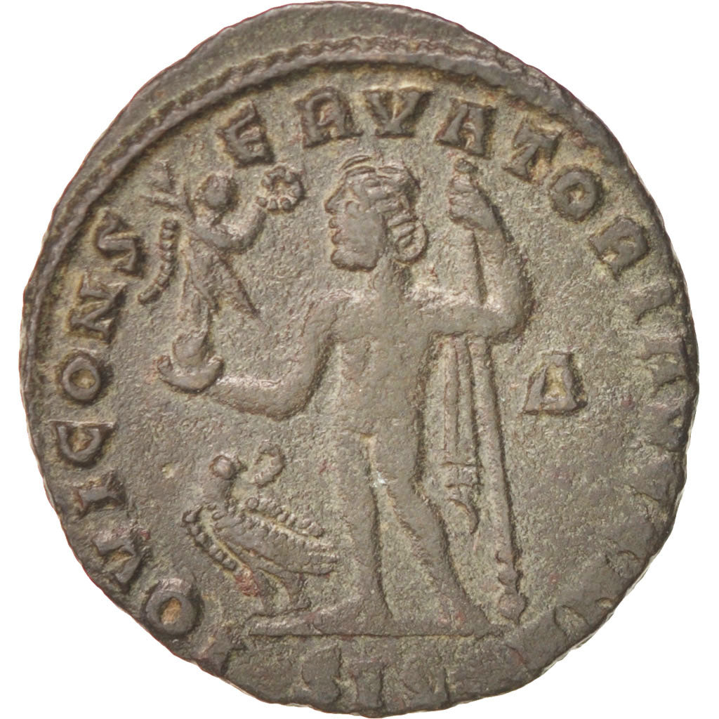 Coin, Licinius I, Follis, Siscia, AU(50-53), Copper, RIC:230a