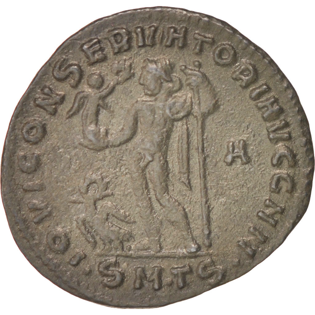Moneta, Licinius I, Follis, Thessalonica, AU(50-53), Miedź, RIC:51