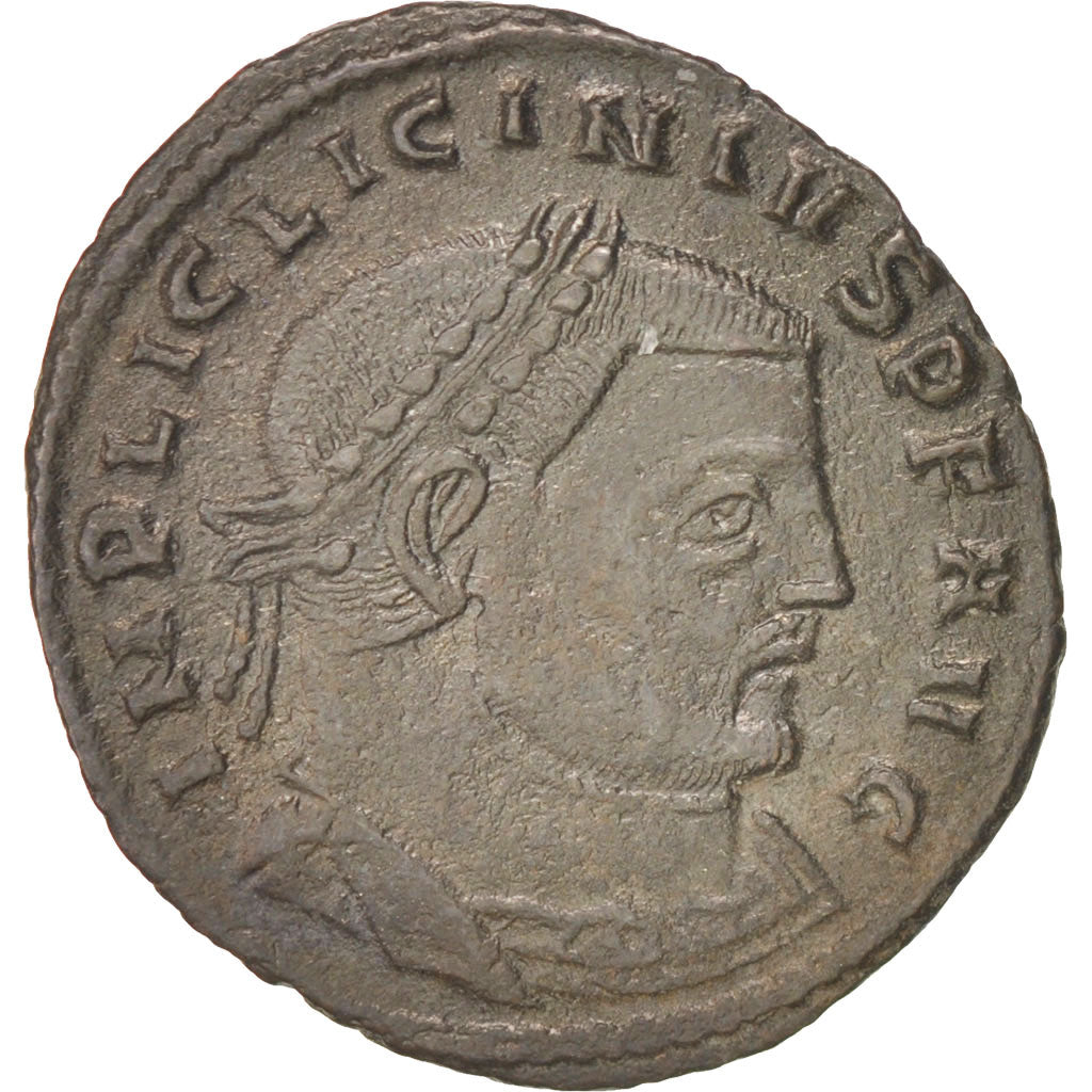 Monnaie, Licinius I, Follis, Thessalonique, TTB+, Cuivre, RIC:59