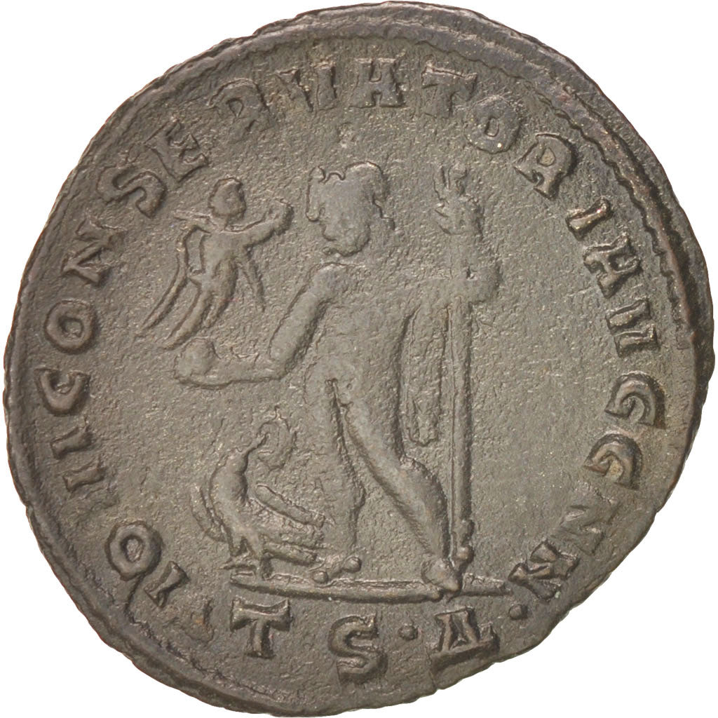 Monnaie, Licinius I, Follis, Thessalonique, TTB+, Cuivre, RIC:59