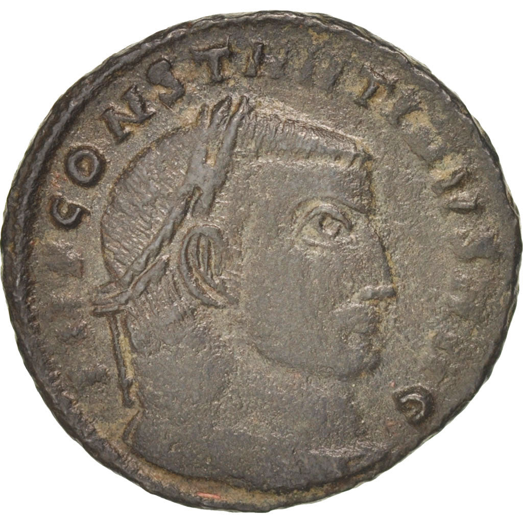 Coin, Constantine I, Follis, Siscia, AU(50-53), Copper, RIC:5d