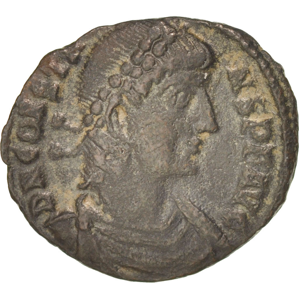 Moneta, Constans, Half Maiorina, Thessalonica, BB, Rame, RIC:109