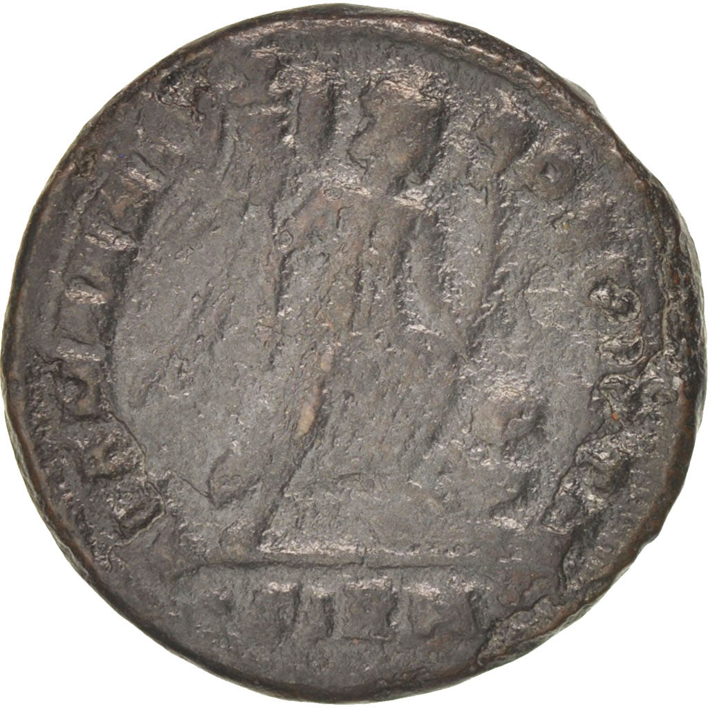 Coin, Crispus, Follis, Sirmium, EF(40-45), Copper, RIC:49