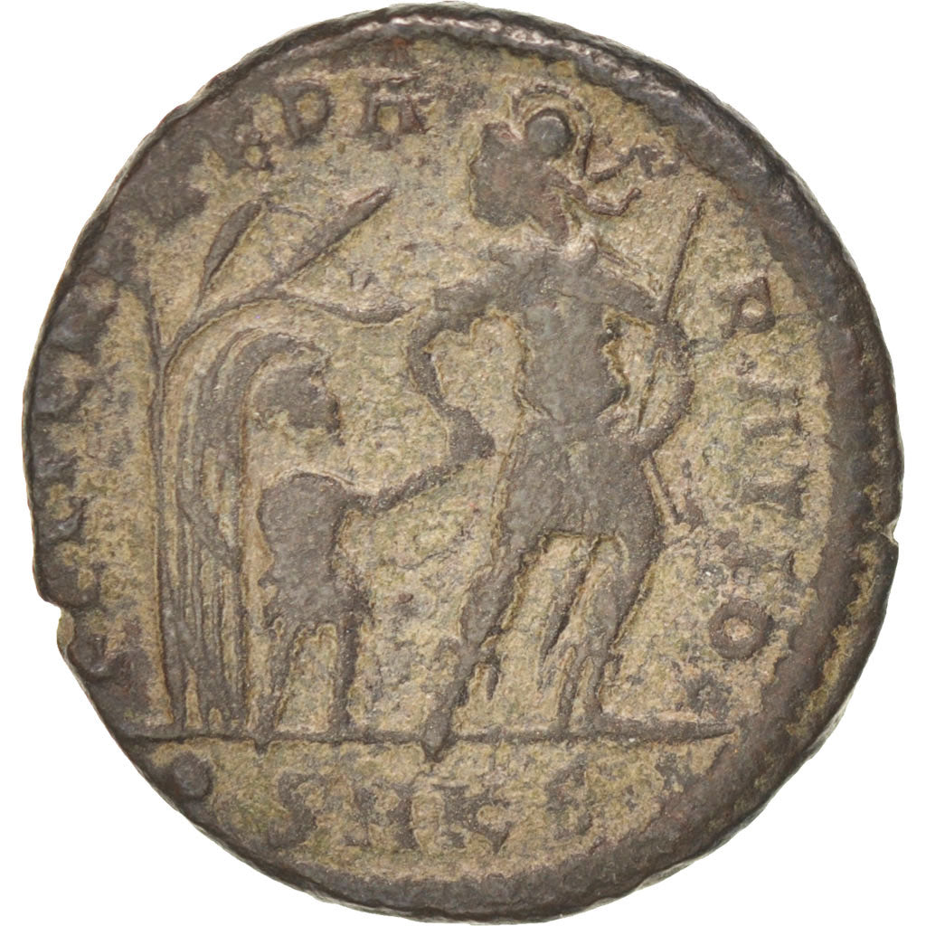 Coin, Constans, Maiorina, Kyzikos, AU(50-53), Copper, RIC:73