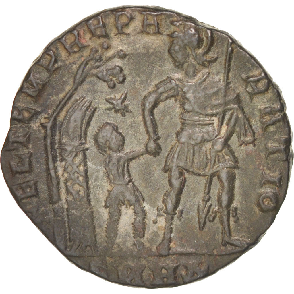 Moneta, Constans, Maiorina, Heraclea, MS(60-62), Miedź, RIC:74