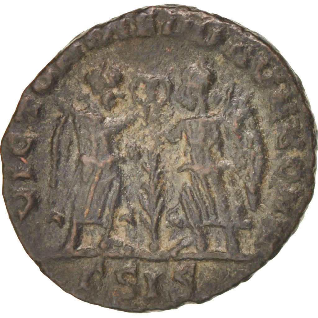 Coin, Constans, Centenionalis, Siscia, AU(50-53), Copper, RIC:195b