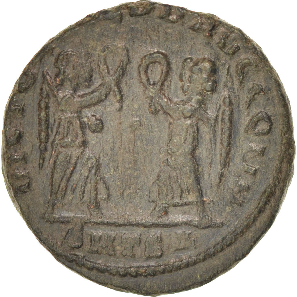 Monnaie, Constantius II, Centenionalis, Thessalonique, TTB+, Cuivre, RIC:99 var.