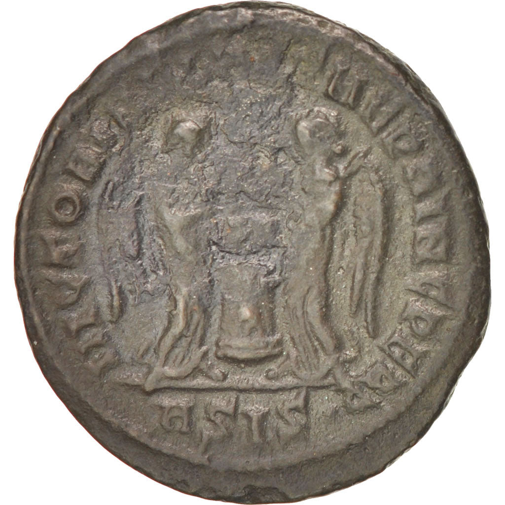 Coin, Constantine II, Follis, Siscia, EF(40-45), Copper, RIC:72