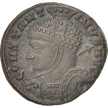 Moneta, Constantine I, Follis, Siscia, SPL-, Rame, RIC:55 var.