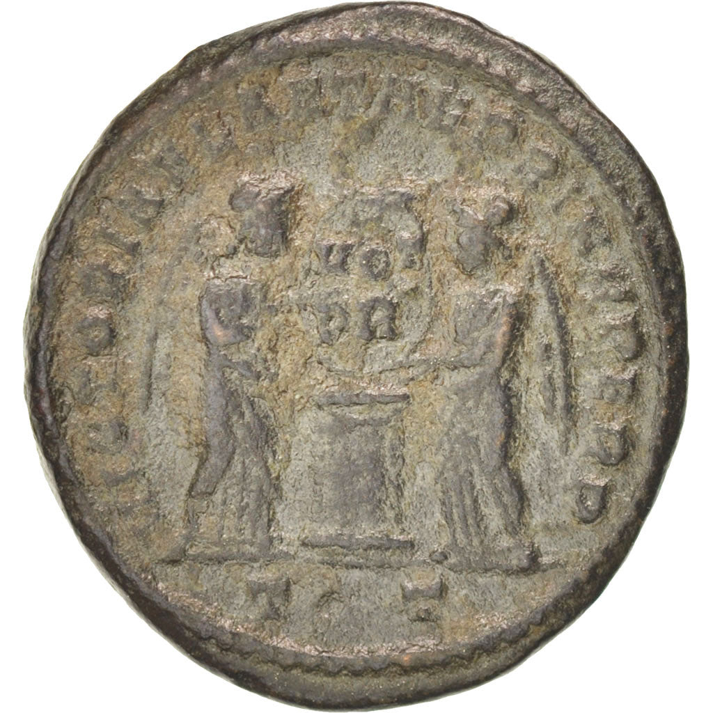 Monnaie, Constantin I, Follis, Ticinum, TTB, Cuivre, RIC:84