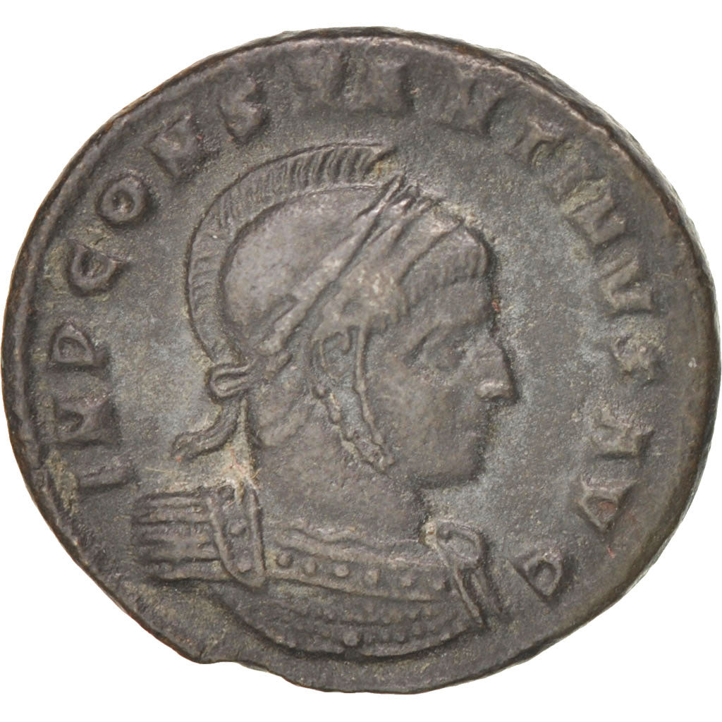 Monnaie, Constantin I, Follis, TTB, Cuivre