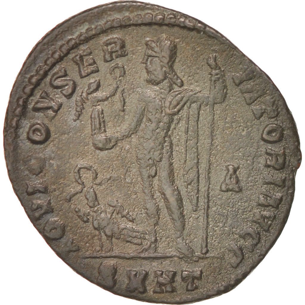 Moneta, Licinius I, Follis, Heraclea, BB+, Rame, RIC:73a