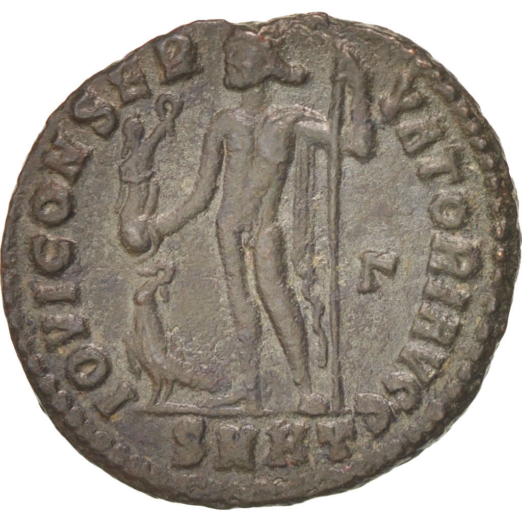 Moneta, Licinius I, Follis, Heraclea, AU(50-53), Miedź, RIC:73