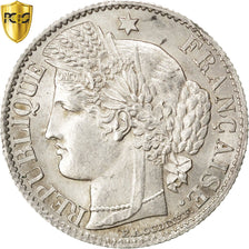 Francia, Cérès, 50 Centimes, 1871, Bordeaux, PCGS, MS63, SPL, Argento, KM:8...