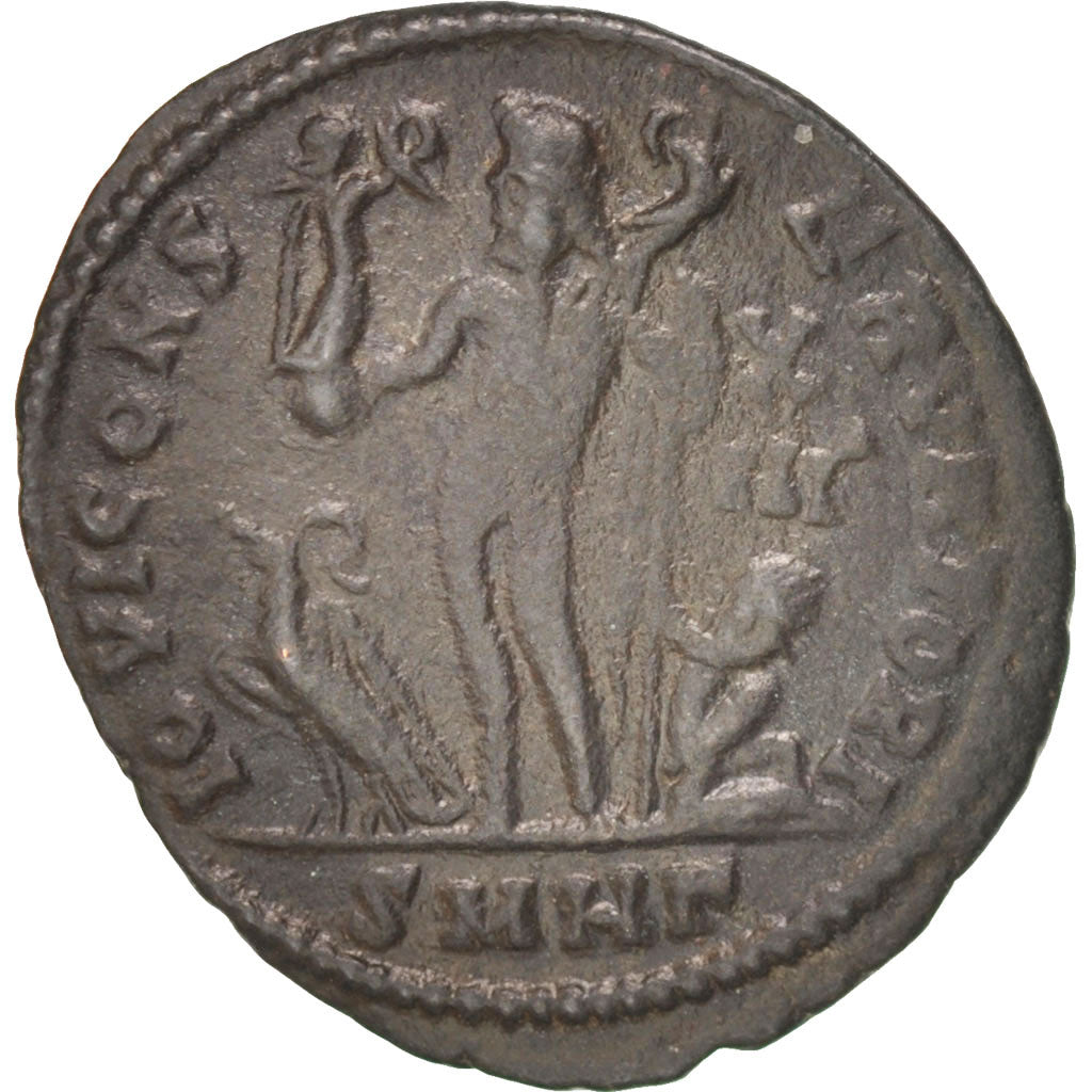 Coin, Licinius I, Follis, Heraclea, EF(40-45), Copper, RIC:52g