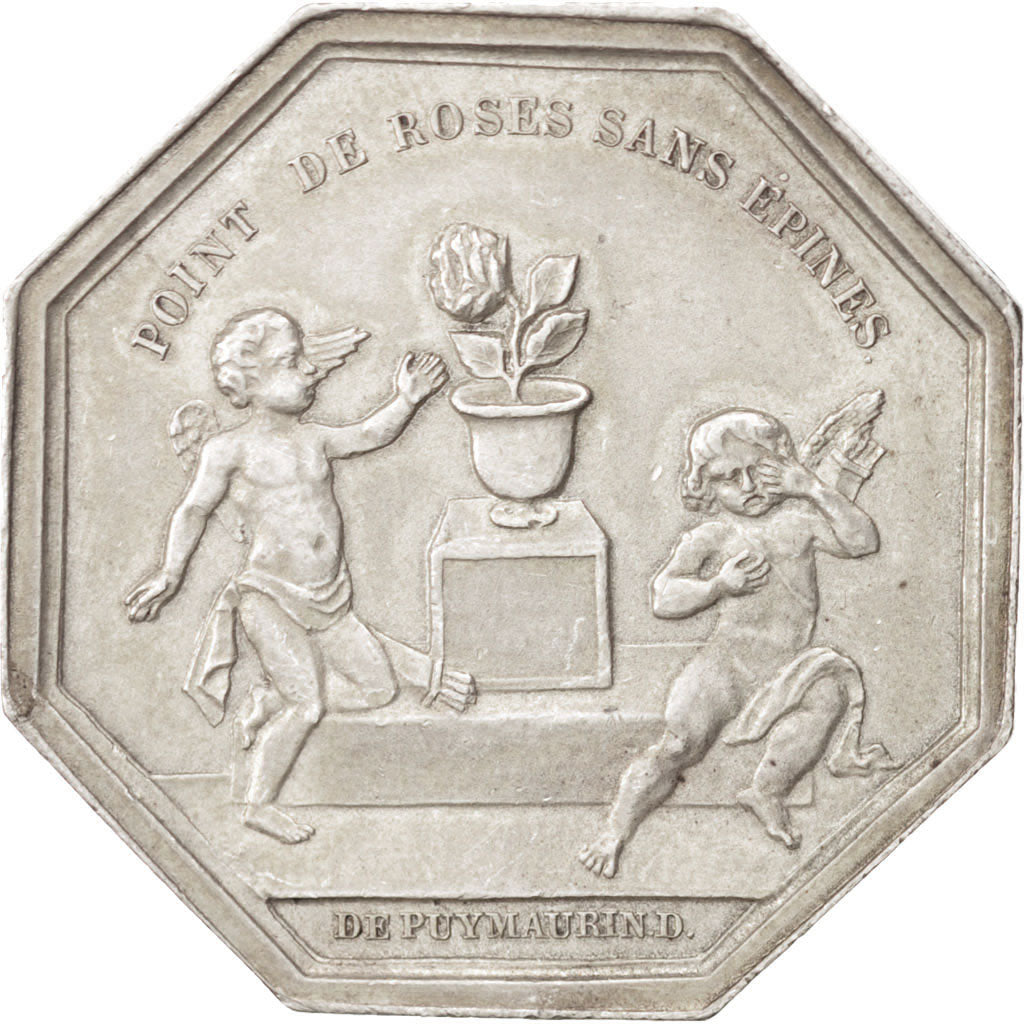 France, Club, Heur et Malheur, Gayrard/De Puymaurin, 30mm, Token