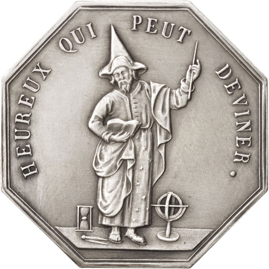 France, Club, Heur et Malheur, Wizard, Gayrard, 30mm, Token