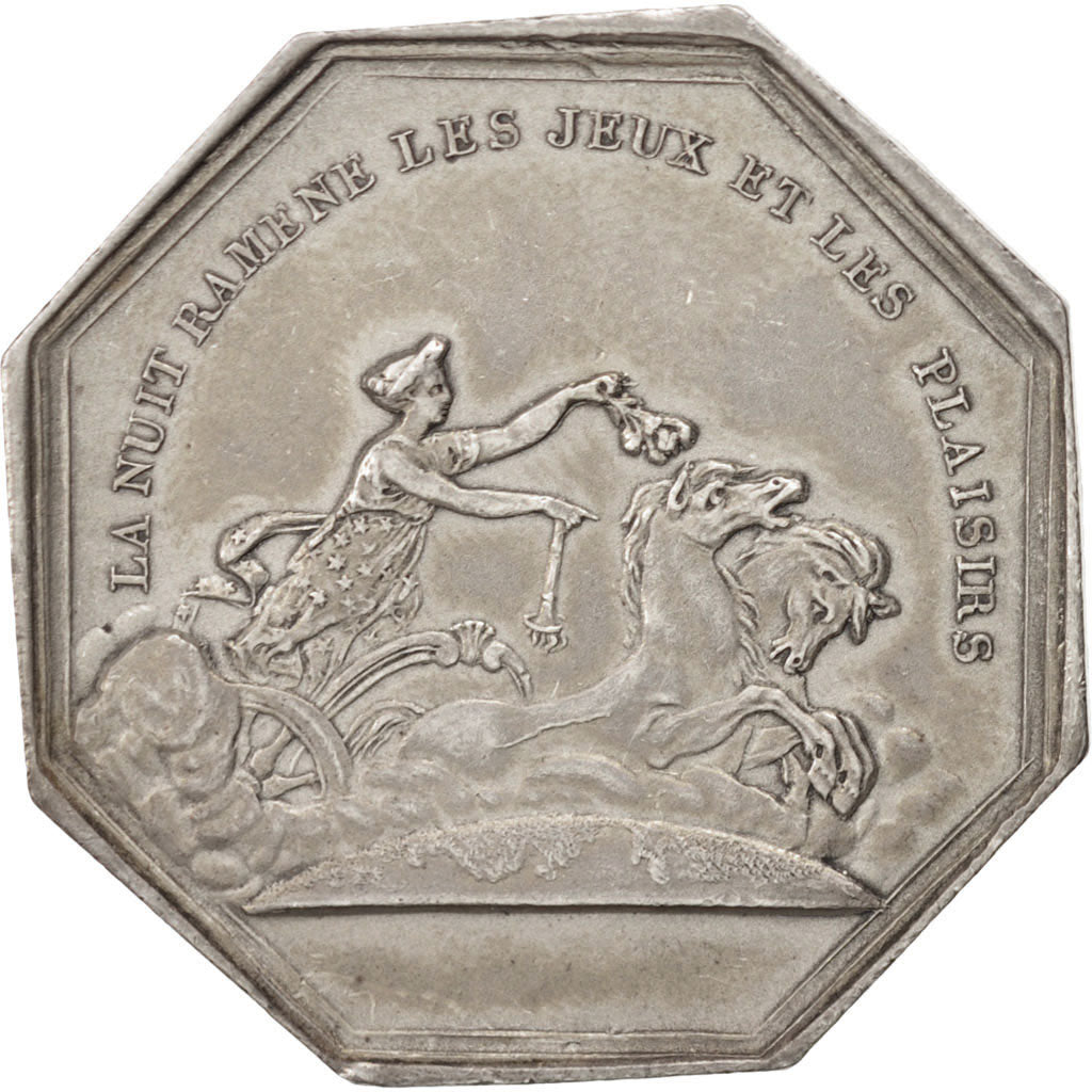 France, Club, Heur et Malheur, Chariot, Gayrard, 30mm, Token