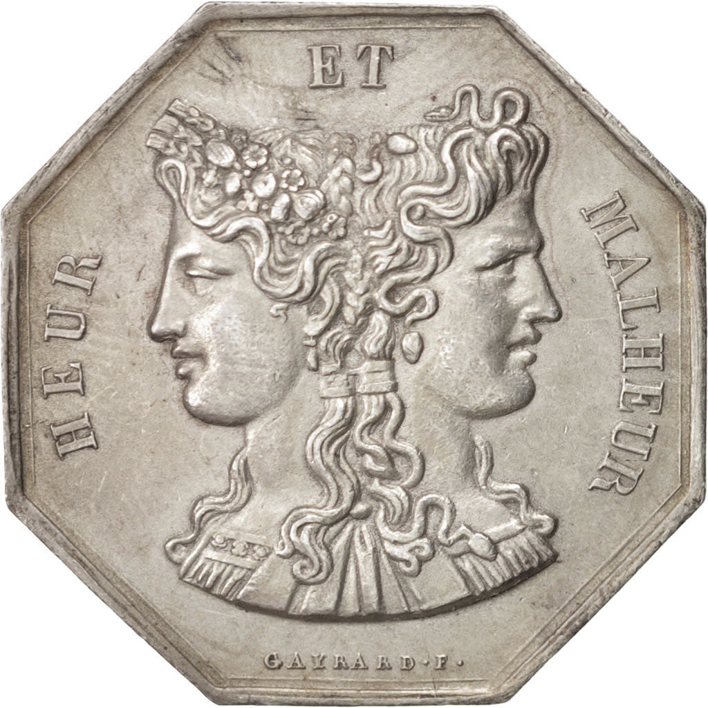 France, Club, Heur et Malheur, Farmer, Gayrard, 30mm, Token