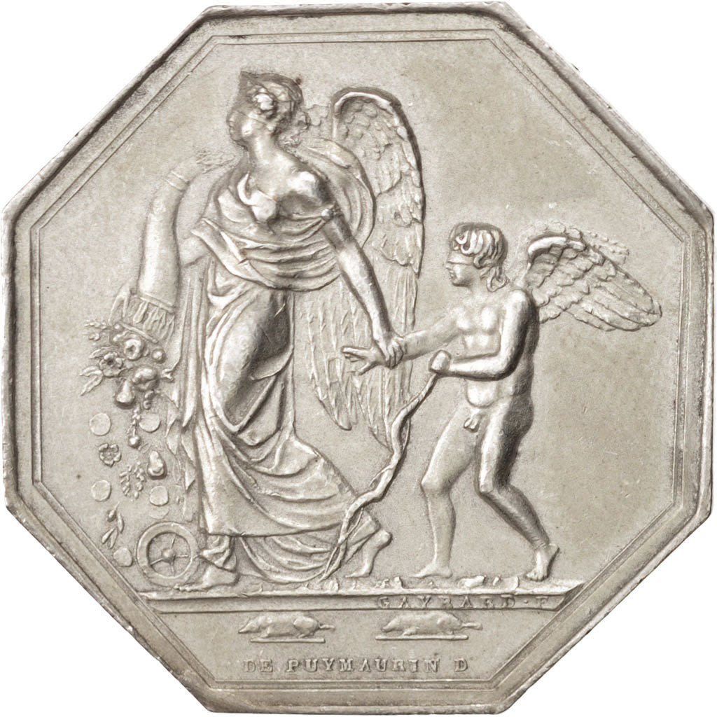 France, Token, Club, AU(55-58), Silver