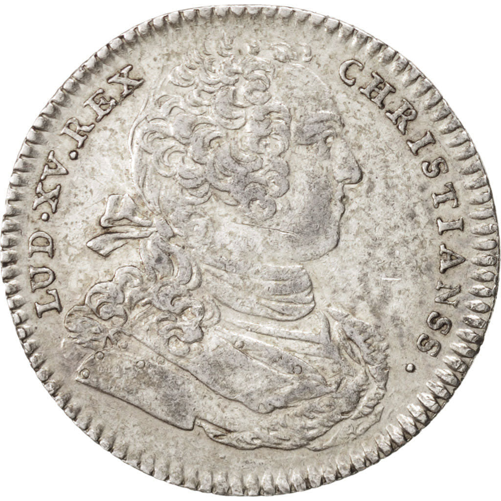 France, Jeton, Royal, 1737, TTB+, Argent, Feuardent:2888 var.