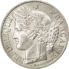 Coin, France, Cérès, 50 Centimes, 1881, Paris, MS(63), Silver, KM:834.1