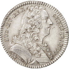 Francia, Token, Royal, Louis XV, 1737, BB+, Argento, 29, Feuardent:2888