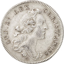 France, Token, Royal, Louis XV, 1749, AU(50-53), Silver