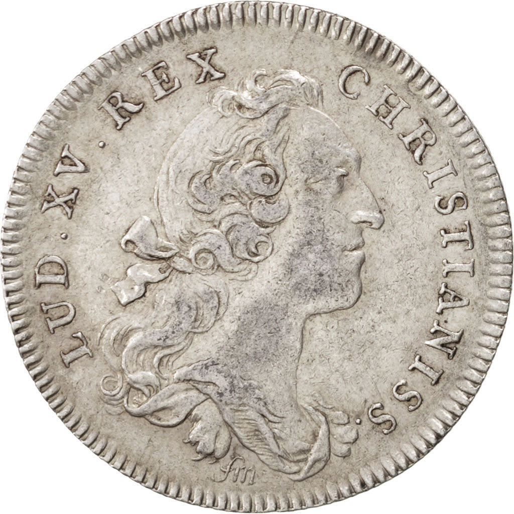 Francia, Token, Royal, Louis XV, 1749, BB+, Argento