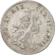 Francia, Token, Royal, Louis XV, 1749, BB+, Argento
