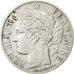 FRANCE, Cérès, Franc, 1881, Paris, KM #822.1, EF(40-45), Silver, 23, Gadoury #..