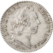 Frankreich, Token, Royal, Louis XV, 1758, SS+, Silber, Feuardent:858
