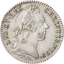 France, Token, Royal, Louis XV, 1758, AU(50-53), Silver, Feuardent:858