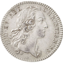 Francja, Token, Królewskie, Ludwik XV, 1737, AU(55-58), Srebro, Feuardent:2888