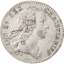 Francja, Token, Królewskie, Ludwik XV, 1737, AU(50-53), Srebro, Feuardent:2888